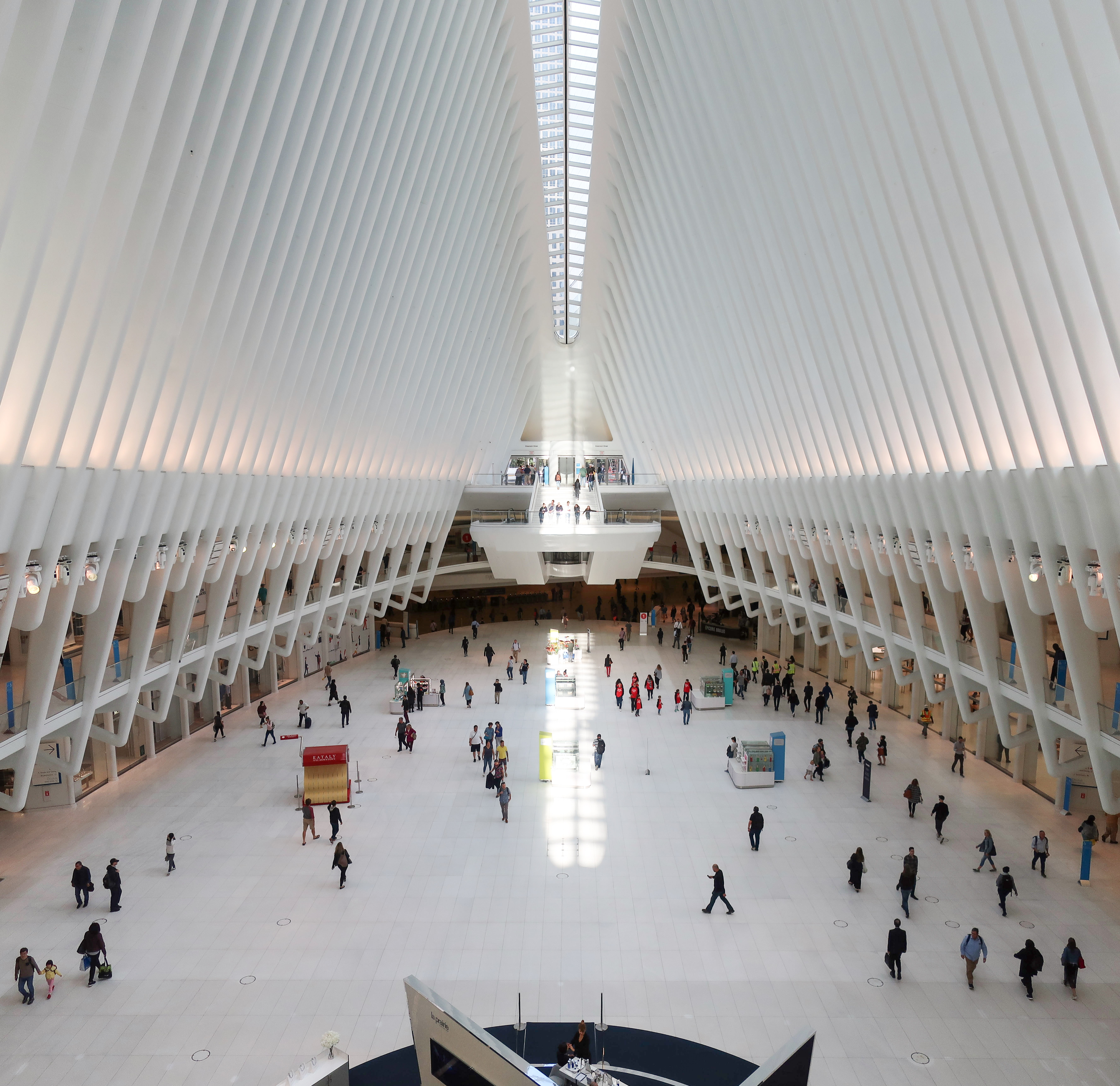 Oculus World Trade Center Station Data Photos Plans
