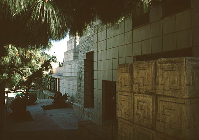 Ennis House Data Photos Plans Wikiarquitectura