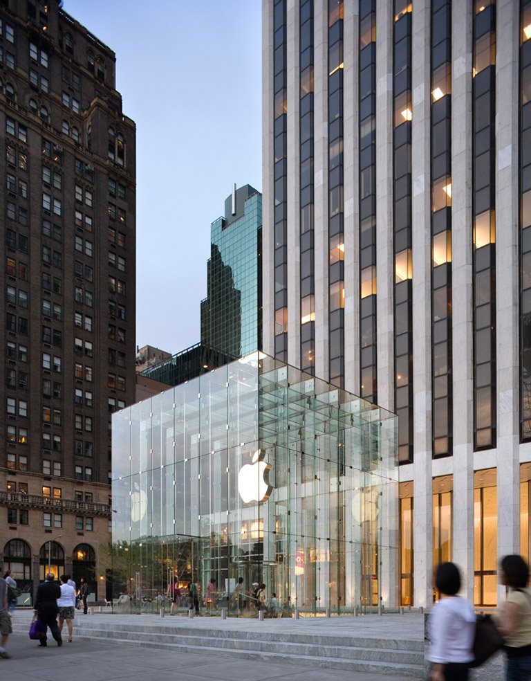 ✓ Apple Store, Fith Avenue - Data, Photos & Plans - WikiArquitectura