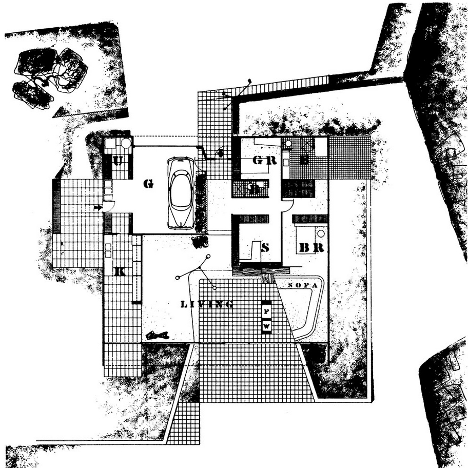 Entenza House Case Study House N 9 Data Photos Plans 