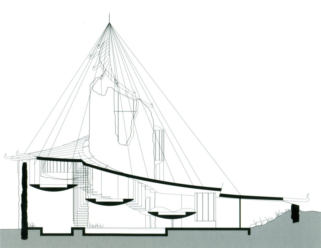 Bavinger House Data Photos Plans WikiArquitectura