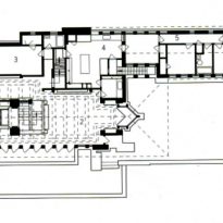 robie house floor plan dimensions