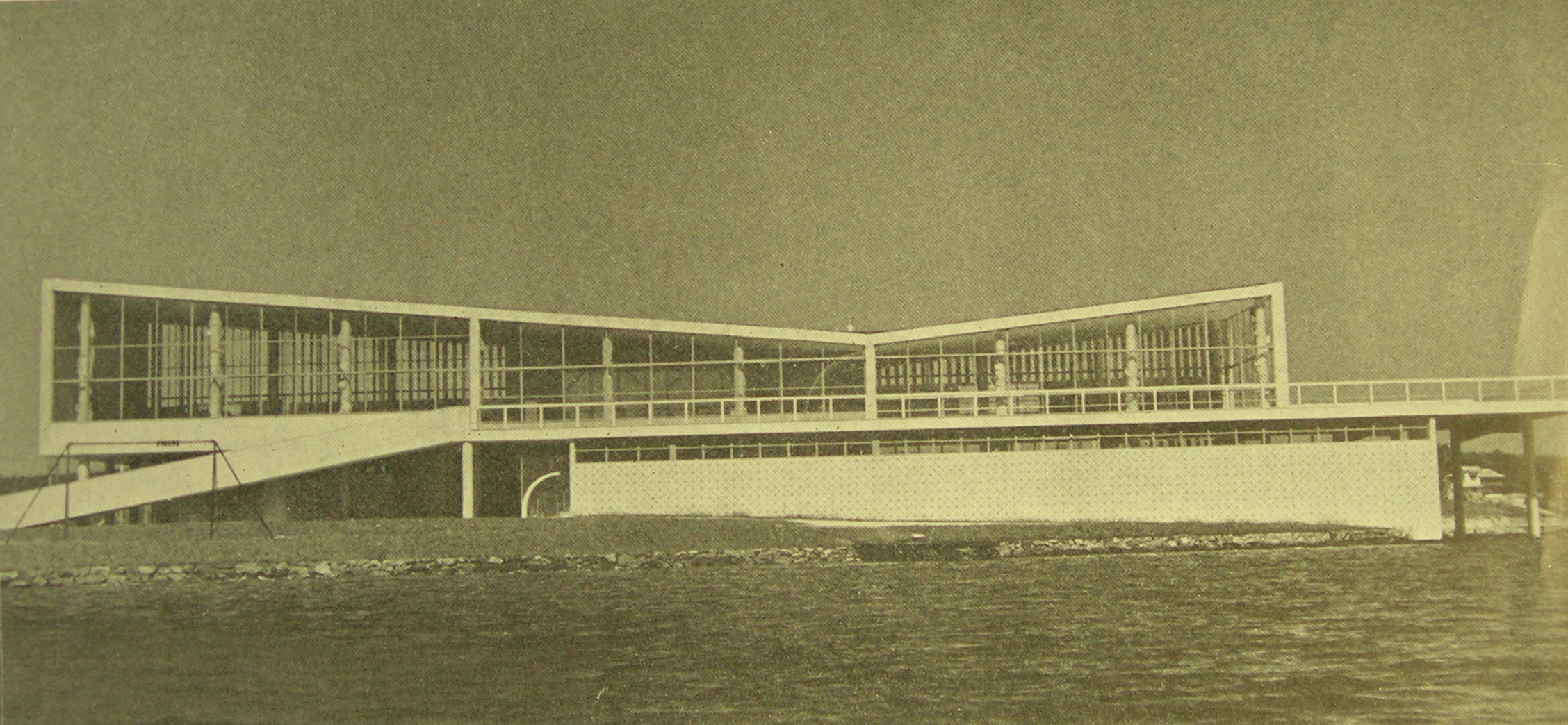 Yacht Club, Pampulha, Belo Horizonte, by night