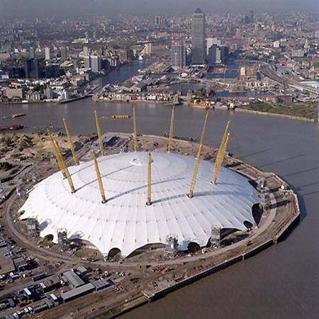Millennium Dome O2 Arena Data Photos Plans Wikiarquitectura