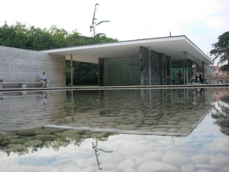 Bachelor of Science Hons in Architecture Design Communication  Project  2 Barcelona Pavilion