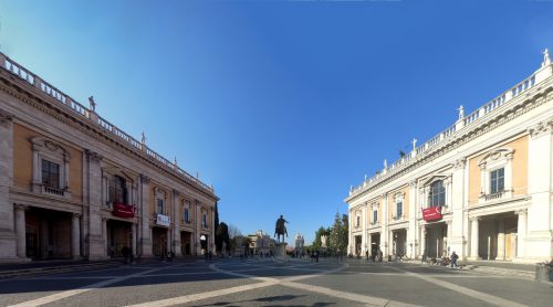 Piazza del Campidoglio – Rome – WikiArquitectura_01