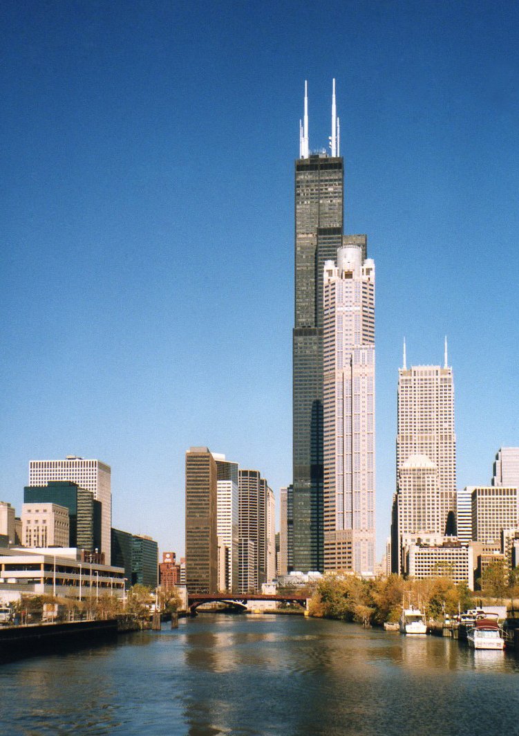 ✓ Sears Tower - Willis Tower - Data, Photos & Plans - WikiArquitectura