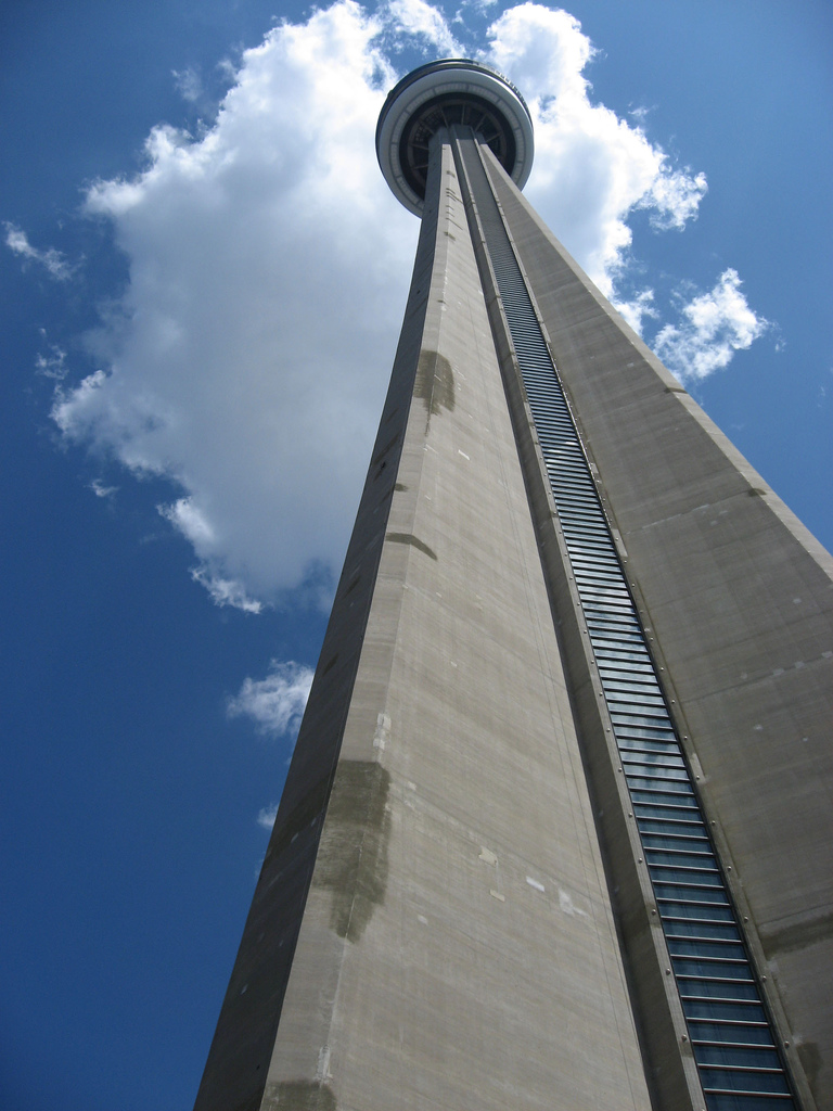 How to draw CN Tower Toronto Canada  YouTube