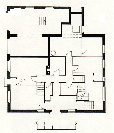 Adolf Loos Muller House Plan