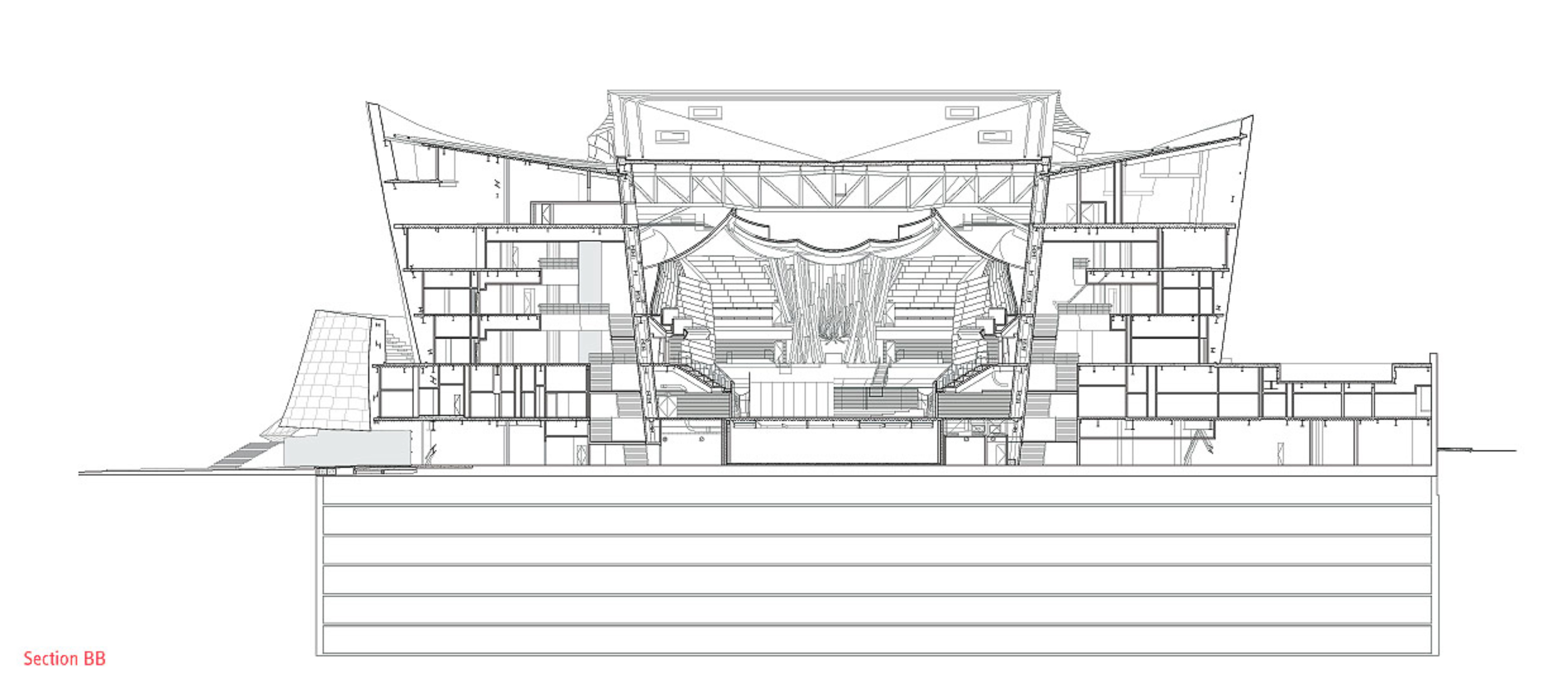 Walt Disney Concert Hall Data Photos Plans Wikiarquitectura