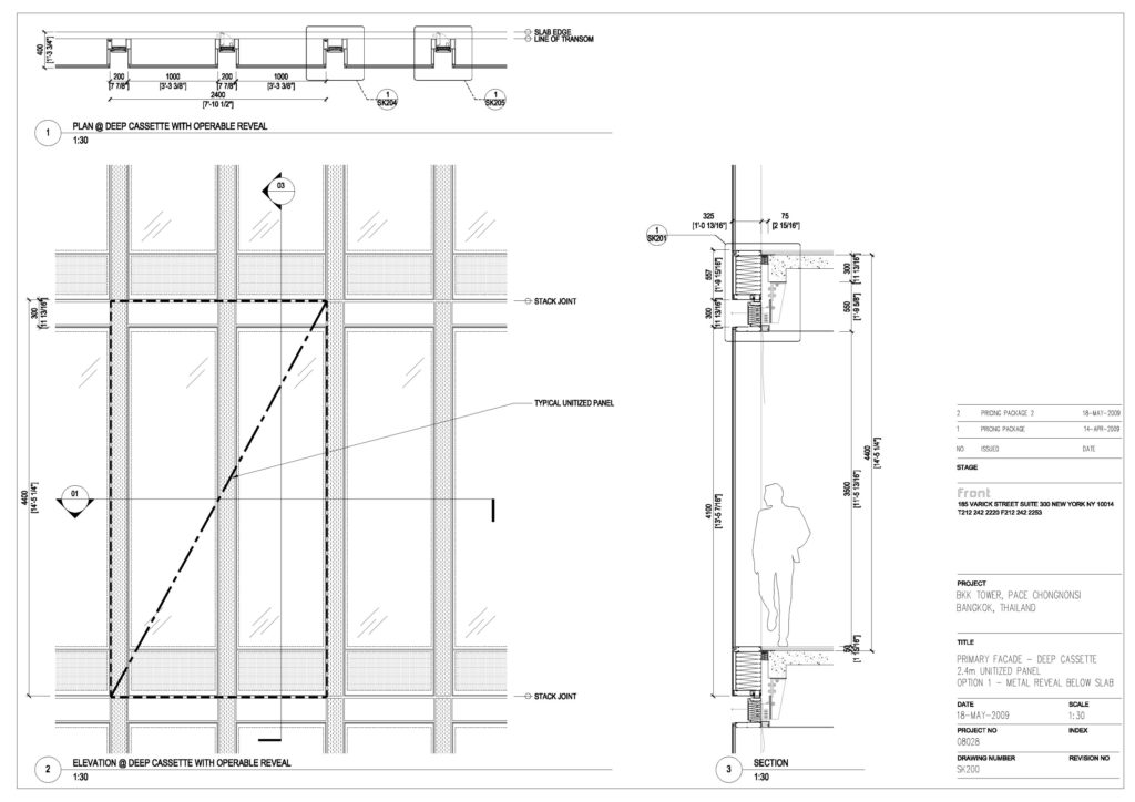 MahaNakhon Facade Detail (3) - WikiArquitectura