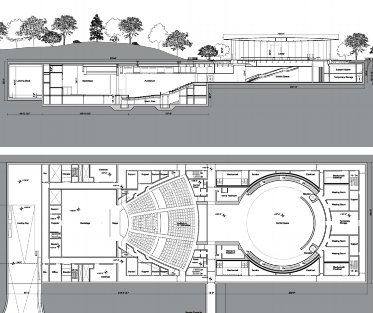 Steve Jobs Theater Plans WikiArquitectura